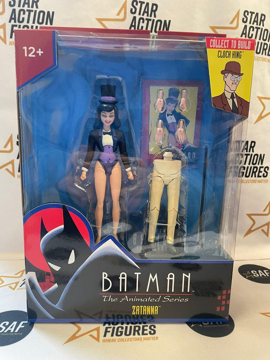 DC Direct: Batman The Animated Series 6inch Action Figure Build-A Wave 7 - Zatanna (Clock King BAF)