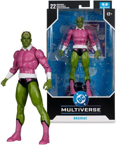 DC Multiverse 7 Inch Scale Action Figure - Brainiac (DC Classic)