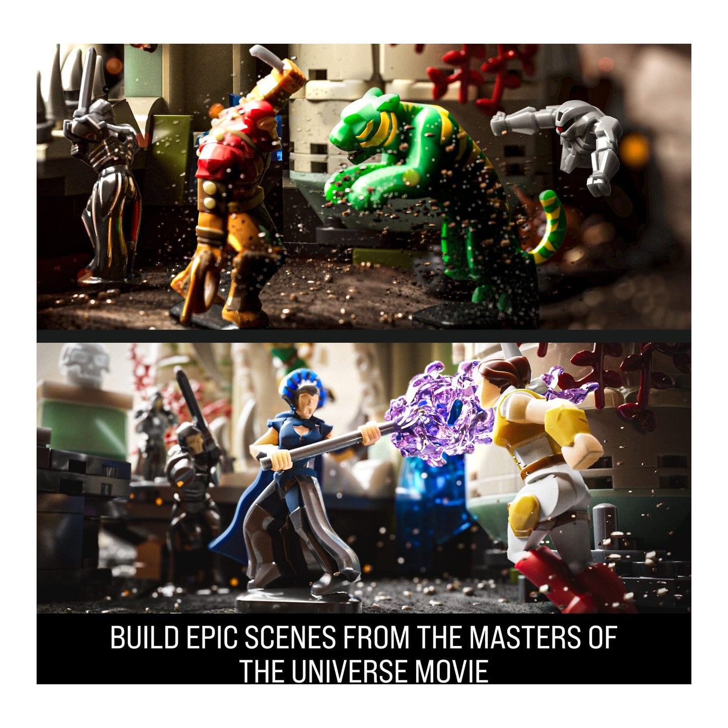 Mattel Brick Shop Masters of the Universe - Battle Of Castle Grayskull