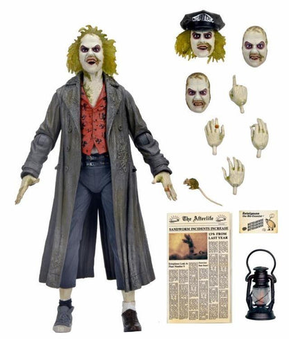 Beetlejuice 1988 7 Inch Ultimate Action Figure - Beetlejuice (Bio-Exorcist)