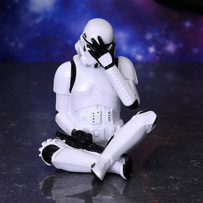 Star Wars The Original Stormtrooper 4 Inch Resin Collectible Figurine - Stormtrooper See No Evil