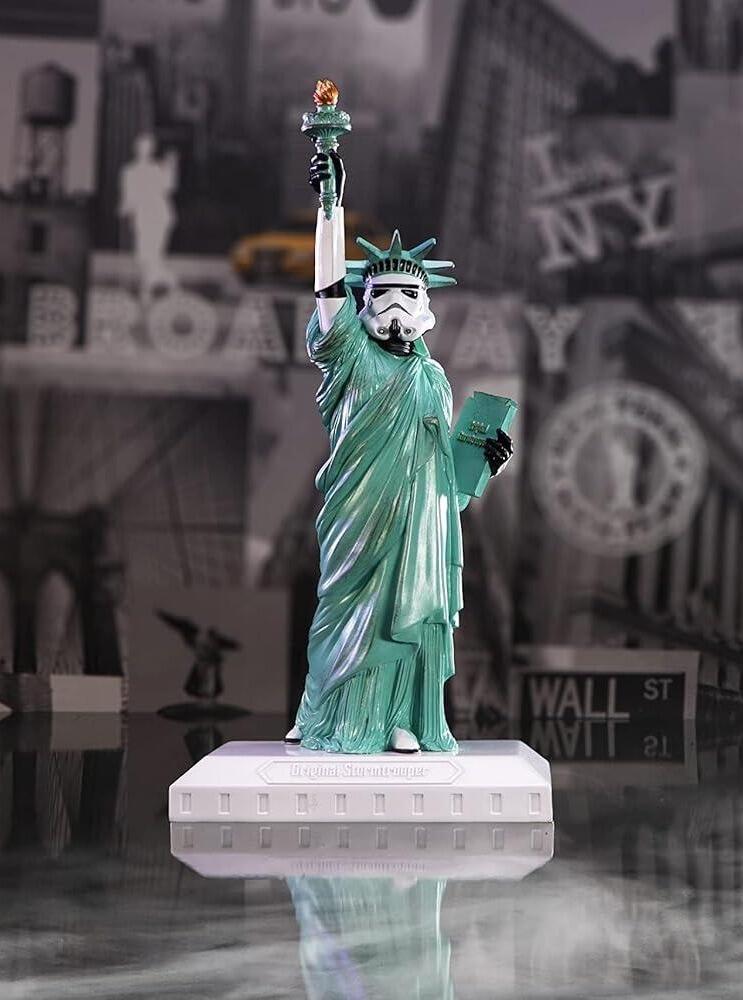 Star Wars The Original Stormtrooper 9 Inch Resin Collectible Figurine - Stormtrooper What A Liberty