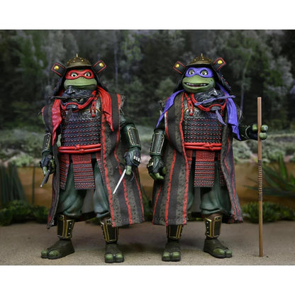 Teenage Mutant Ninja Turtles 3 (1993 Movie) 7 Inch Ultimate Action Figure 2-Pack - Donatello & Raphael