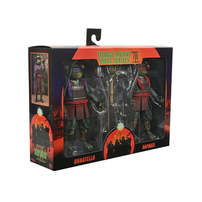 Teenage Mutant Ninja Turtles 3 (1993 Movie) 7 Inch Ultimate Action Figure 2-Pack - Donatello & Raphael