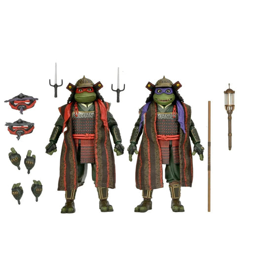 Teenage Mutant Ninja Turtles 3 (1993 Movie) 7 Inch Ultimate Action Figure 2-Pack - Donatello & Raphael