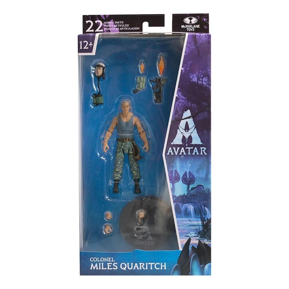 Disney Avatar: The Way of Water 7 Inch Action Figure Wave 1 - Miles Quaritch