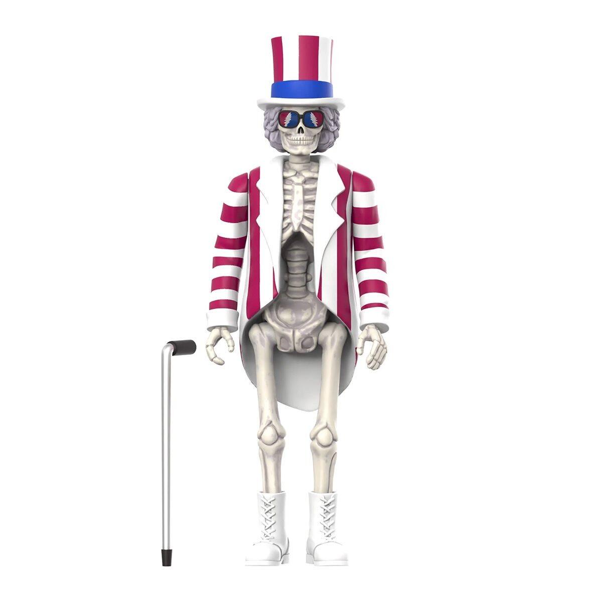 Grateful Dead ReAction Action Figure - Uncle Sam Skeleton