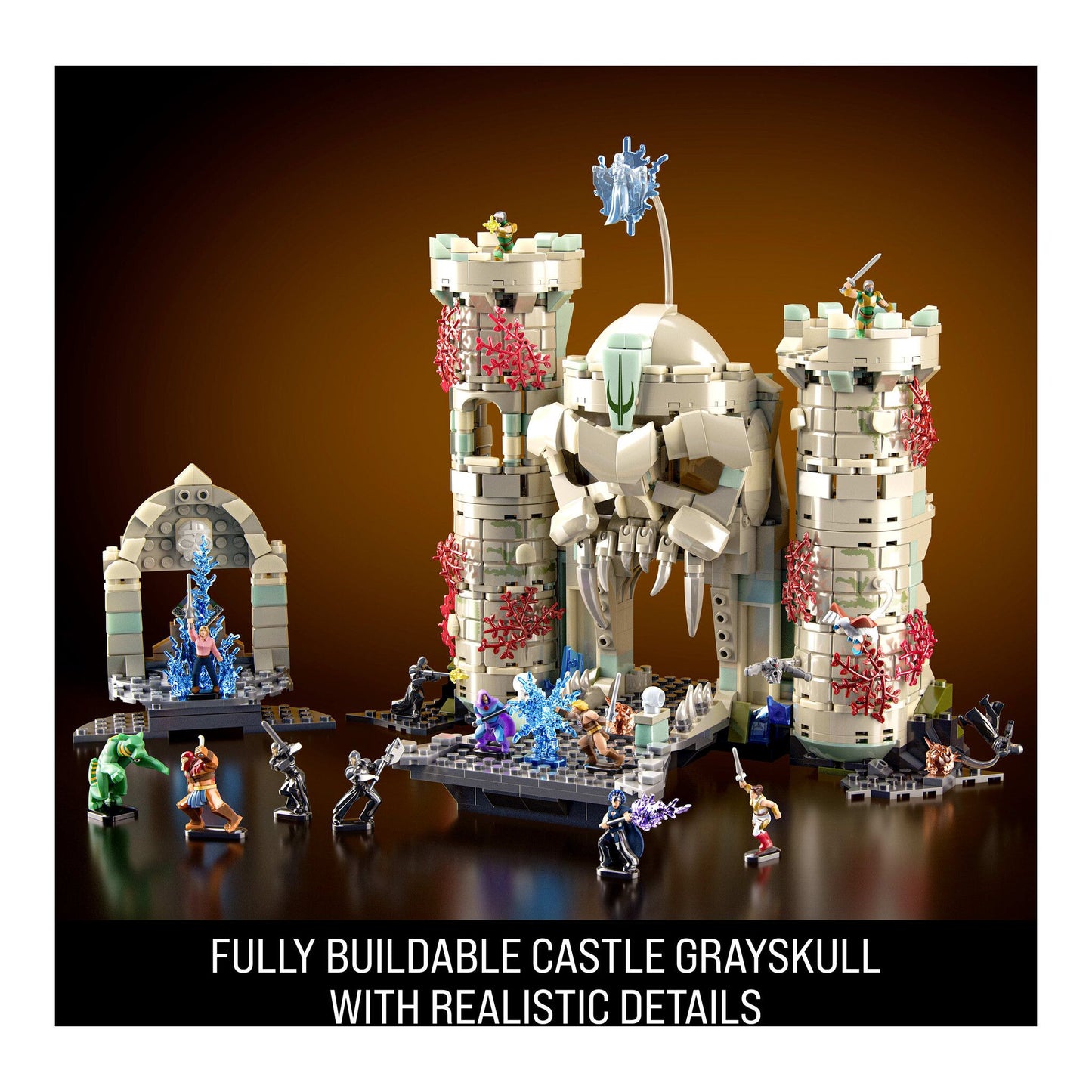 Mattel Brick Shop Masters of the Universe - Battle Of Castle Grayskull