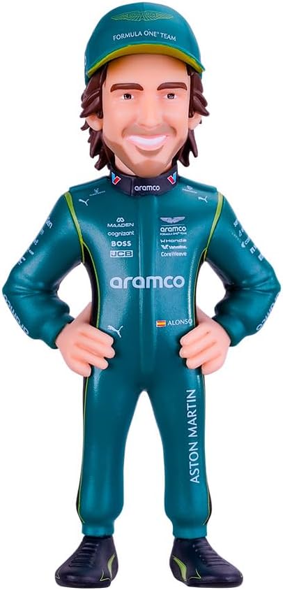 Formula 1 Minix 5 Inch Collectible Figurine - Fernando Alonso