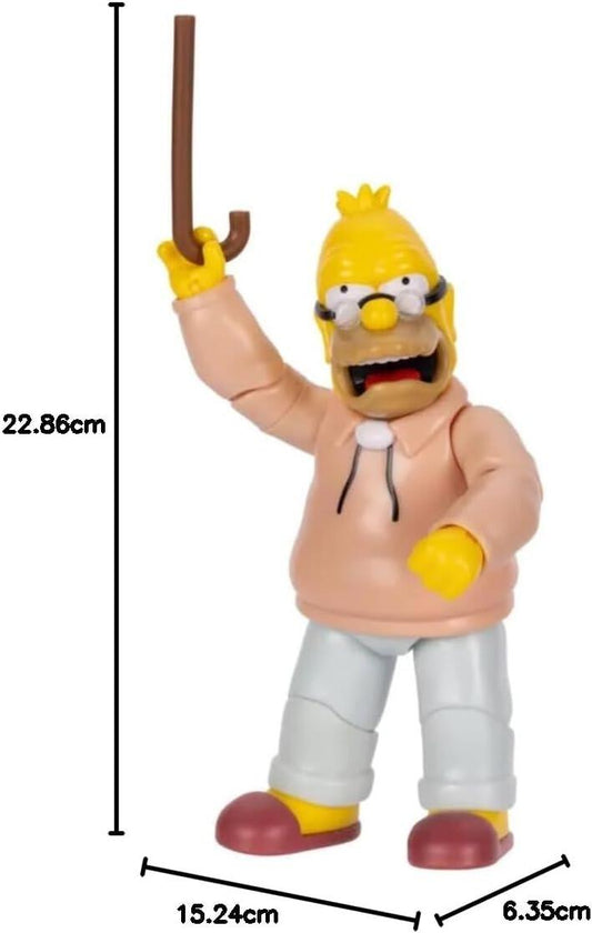 The Simpsons 5 Inch Scale Action Figure Wave 5 - Grampa Simpson