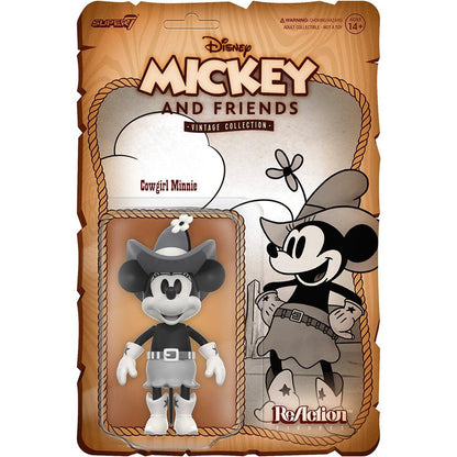 Mickey and Friends Disney ReAction Action Figure Wave 3 - Cowgirl Minnie