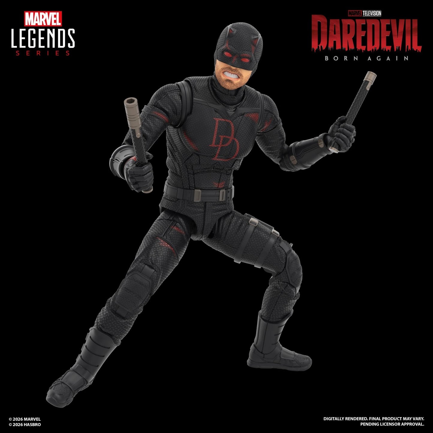 *PRE-ORDER Marvel Legends Daredevil: Born Again Action Figure 2 Pack - Daredevil & Jessica Jones