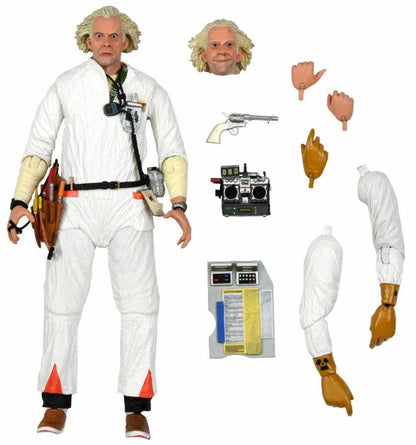 Back to the Future Ultimate 7" Scale Action Figure - Hazmat Suit Doc Brown