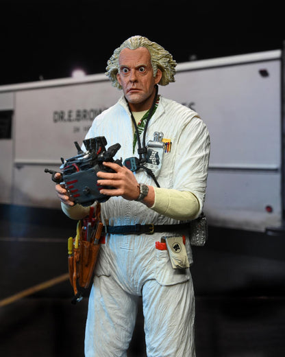 Back to the Future Ultimate 7" Scale Action Figure - Hazmat Suit Doc Brown