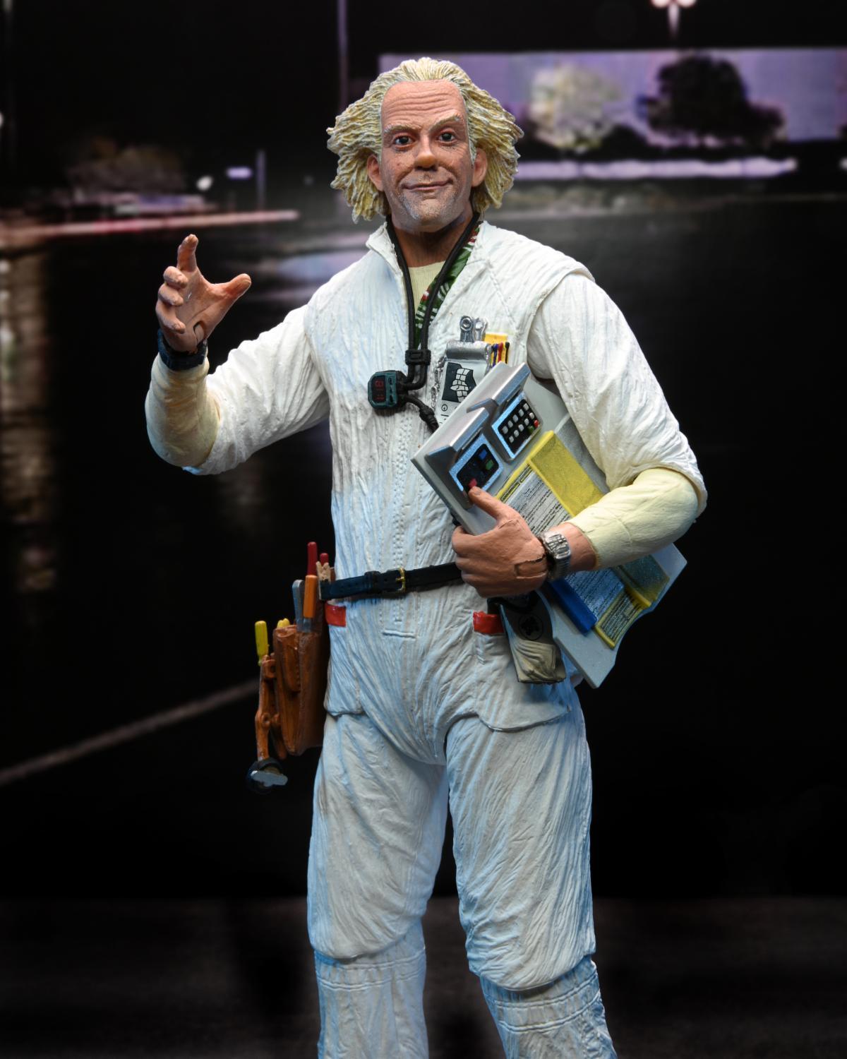 Back to the Future Ultimate 7" Scale Action Figure - Hazmat Suit Doc Brown