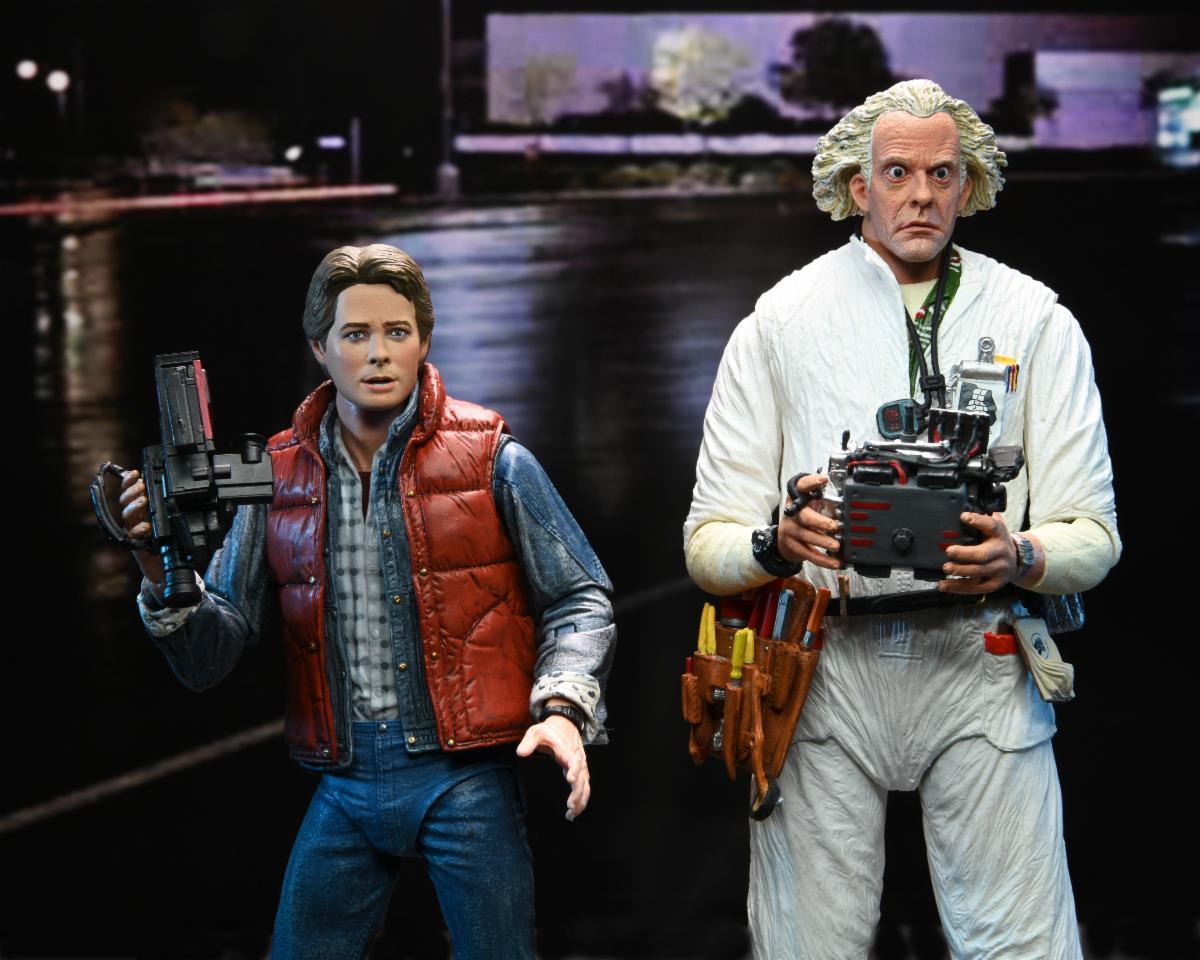Back to the Future Ultimate 7" Scale Action Figure - Hazmat Suit Doc Brown