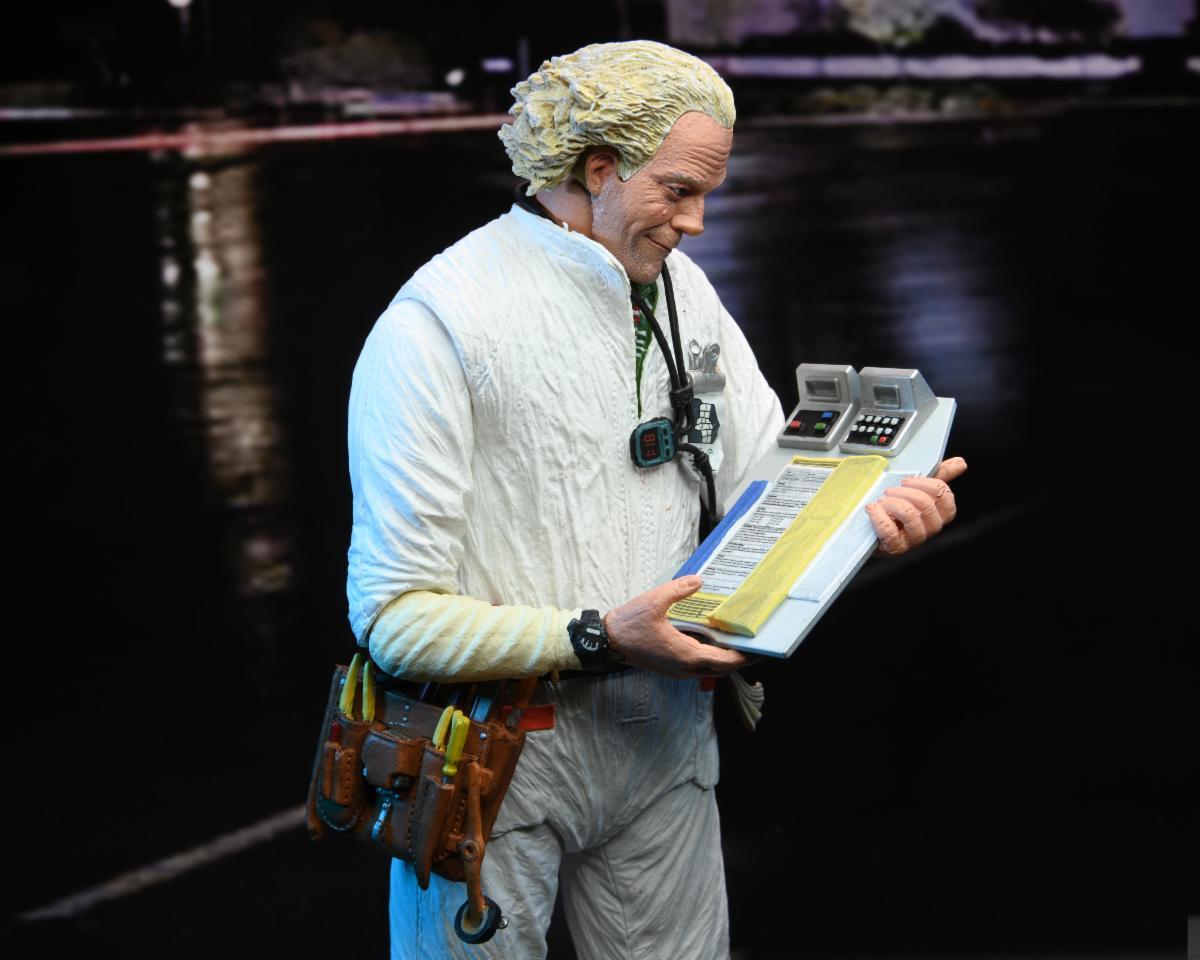 Back to the Future Ultimate 7" Scale Action Figure - Hazmat Suit Doc Brown
