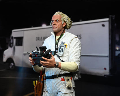 Back to the Future Ultimate 7" Scale Action Figure - Hazmat Suit Doc Brown