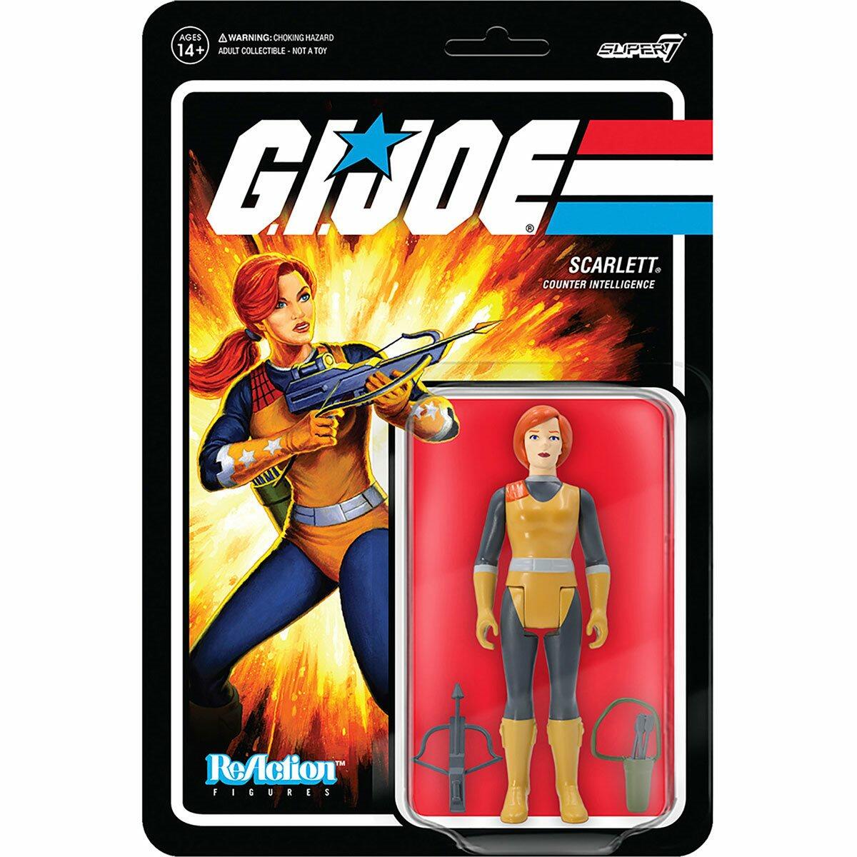 G.I. Joe ReAction Action Figure Wave 4 - Scarlett
