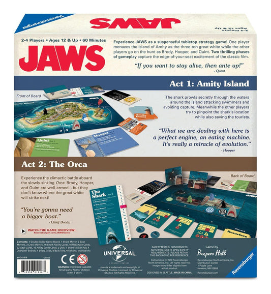 Jaws Strategy Board Game