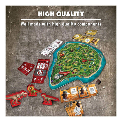 Jurassic Park Danger Adventure Strategy Board Game