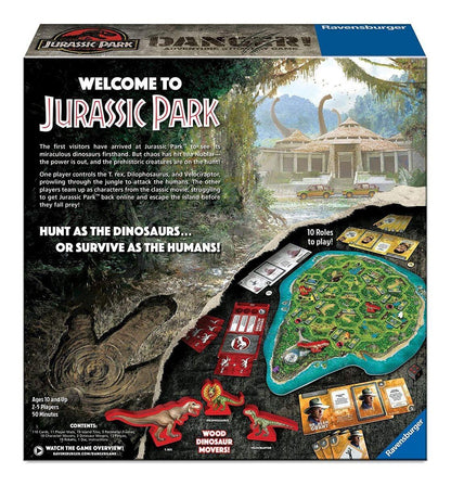 Jurassic Park Danger Adventure Strategy Board Game