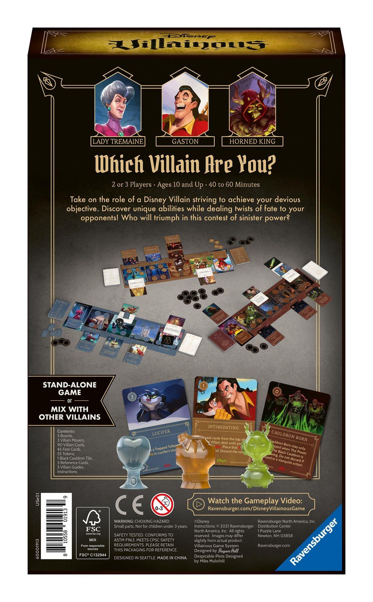 Disney Villainous Board Game Despicable Plots Expansion Pack
