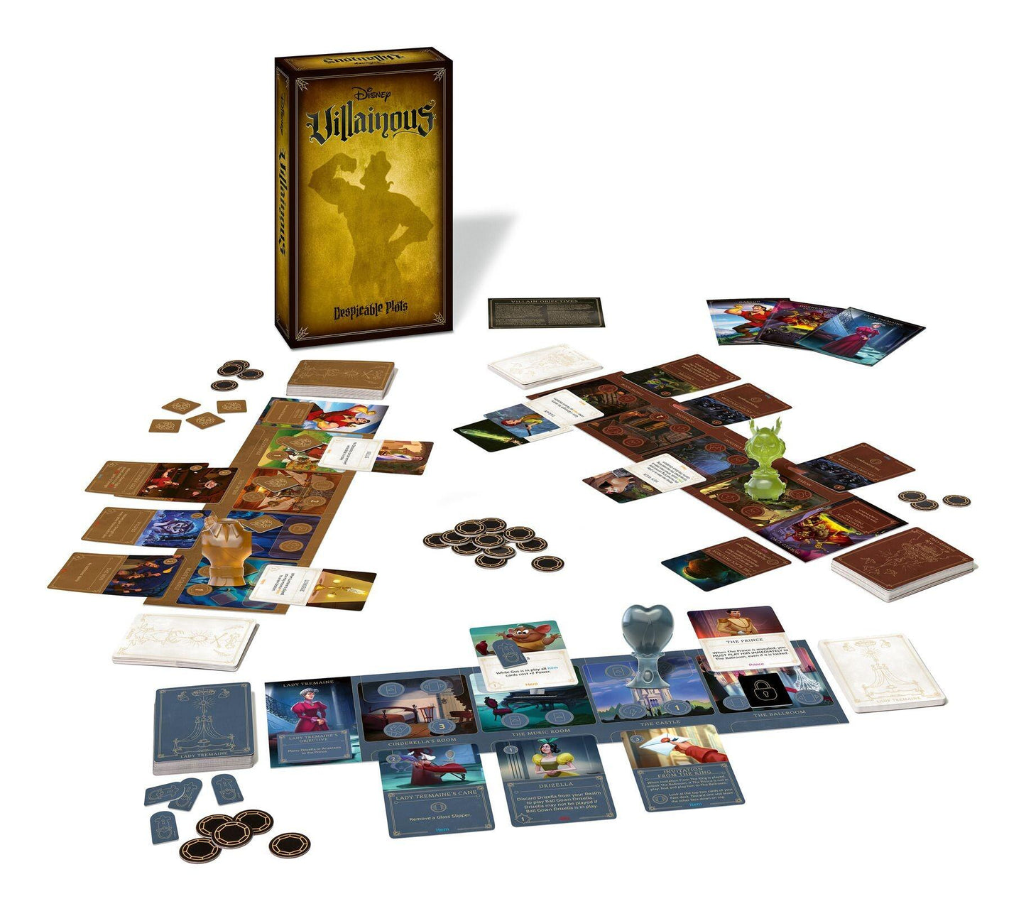 Disney Villainous Board Game Despicable Plots Expansion Pack