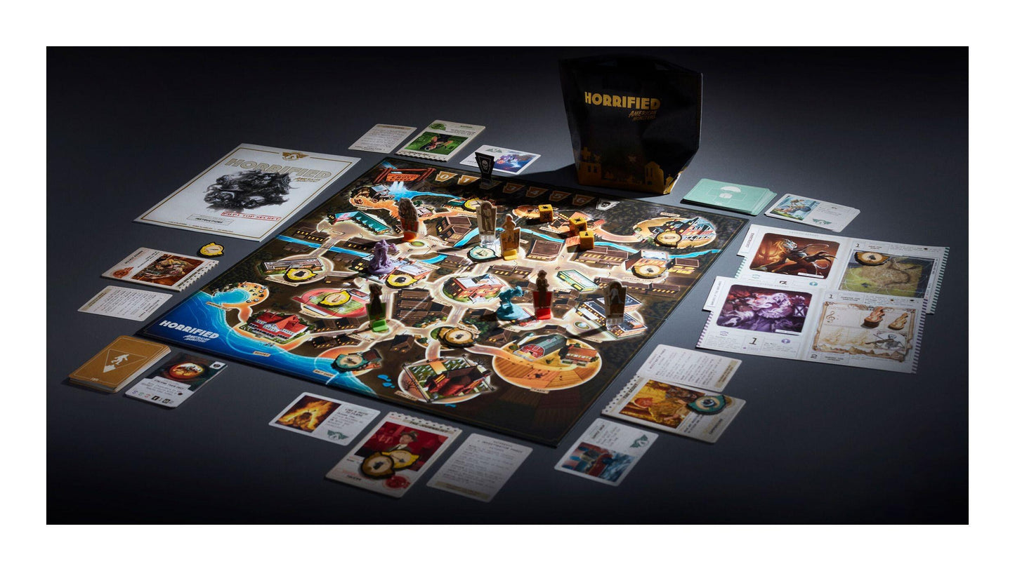 Horrified American Monsters Board Game
