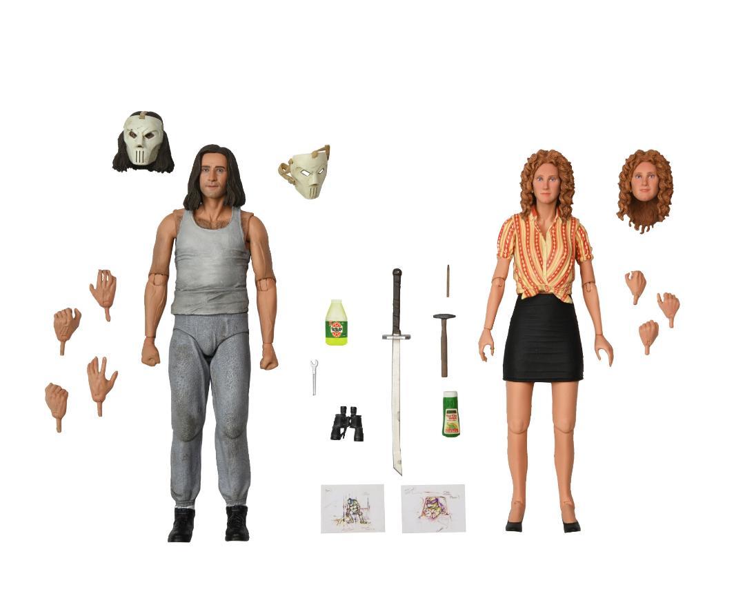 Teenage Mutant Ninja Turtles 1990 Movie Ultimate Action Figure Farm 2 Pack - April O'Neill & Casey Jones