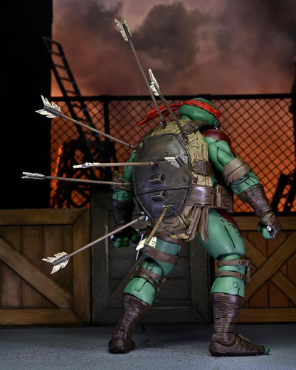 Teenage Mutant Ninja Turtles Comic 7 Inch Ultimate Action Figure - Raphael (First To Fall)