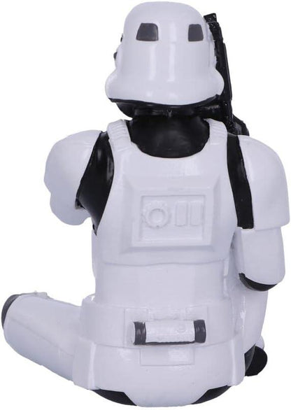 Star Wars The Original Stormtrooper 4 Inch Resin Collectible Figurine - Stormtrooper Speak No Evil