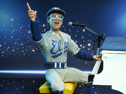 Ultimate 8 Inch Scale Action Figure - Elton John with Piano (Live 1975)
