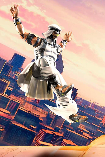S.H. Figuarts Street Fighter Action Figure - Rashid (SF 5)