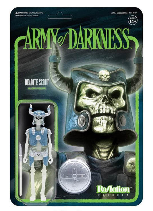 Army of Darkness SDCC 2021 Exclusive ReAction Action Figure- Deadite Scout (Glow)