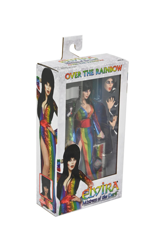 Elvira 8-Inch Scale Clothed Action Figure - Elvira (Over The Rainbow)
