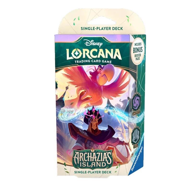 Disney Lorcana Archazia's Island Trading Card Game - Starter Deck (Jafar & Iago)