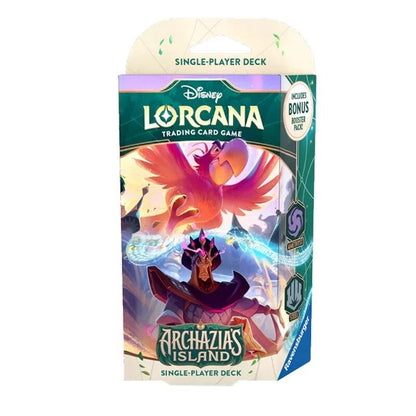 Disney Lorcana Archazia's Island Trading Card Game - Starter Deck (Jafar & Iago)