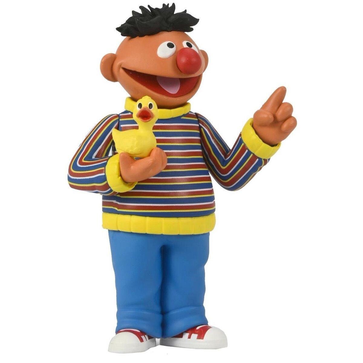 Sesame Street Toony Classics 6 Inch Scale Action Figure - Ernie