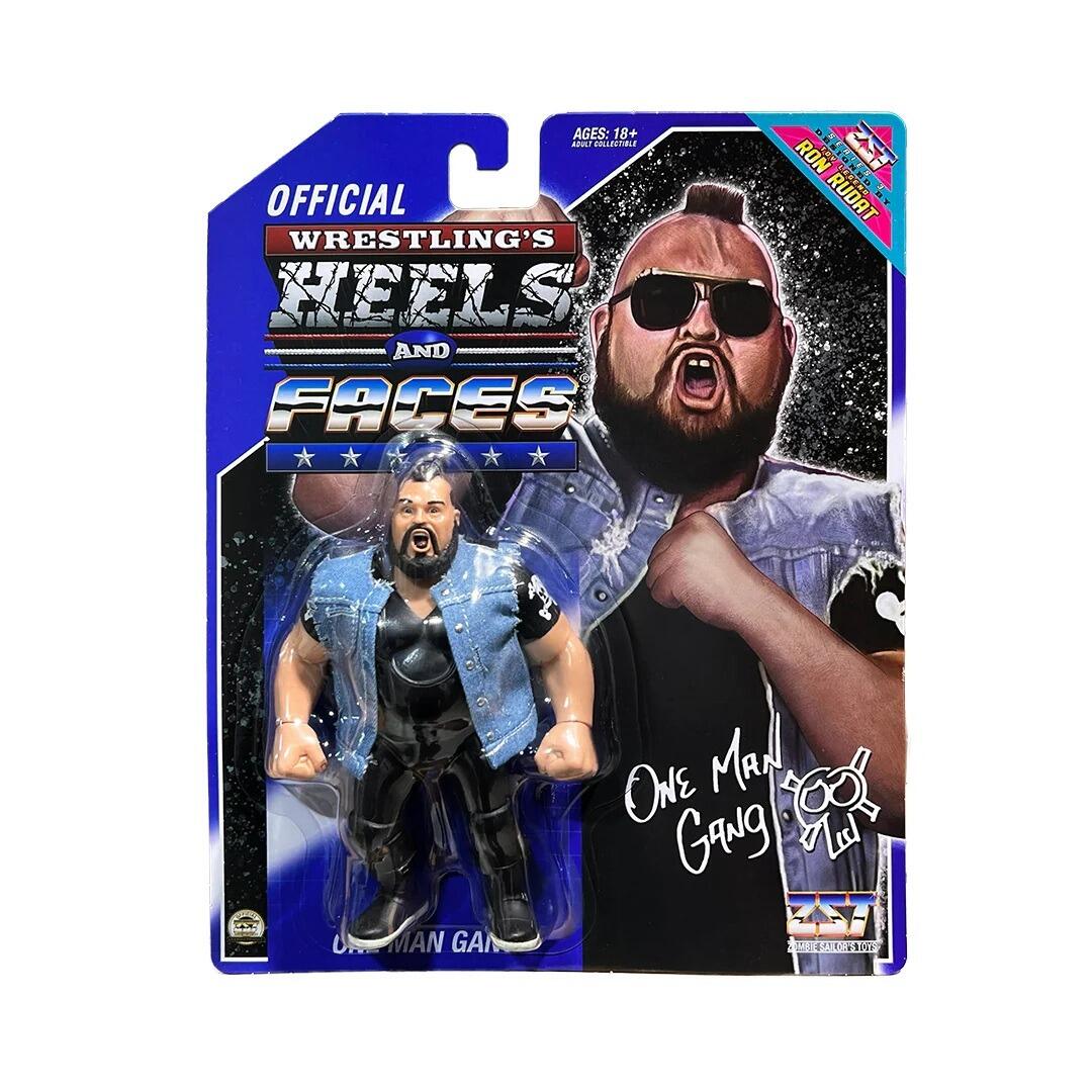 Wrestling's Heels and Faces 4.5 Inch Scale Action Figure - One Man Gang