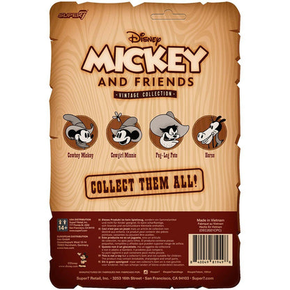Mickey and Friends Disney ReAction Action Figure Wave 3 - Cowboy Mickey