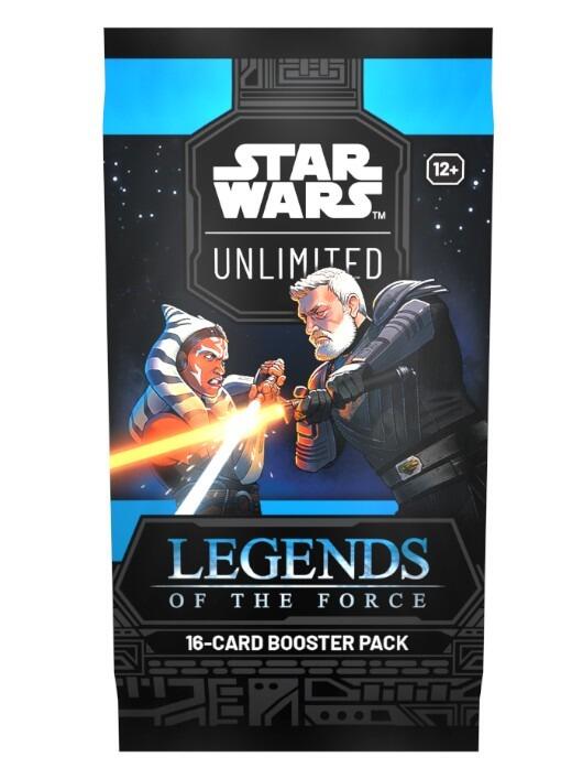 Star Wars: Unlimited Trading Card Game - Legends of the Force Booster Pack