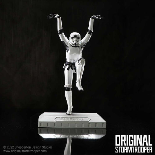 Star Wars The Original Stormtrooper 8 Inch Resin Collectible Figurine - Stormtrooper Crane Kick