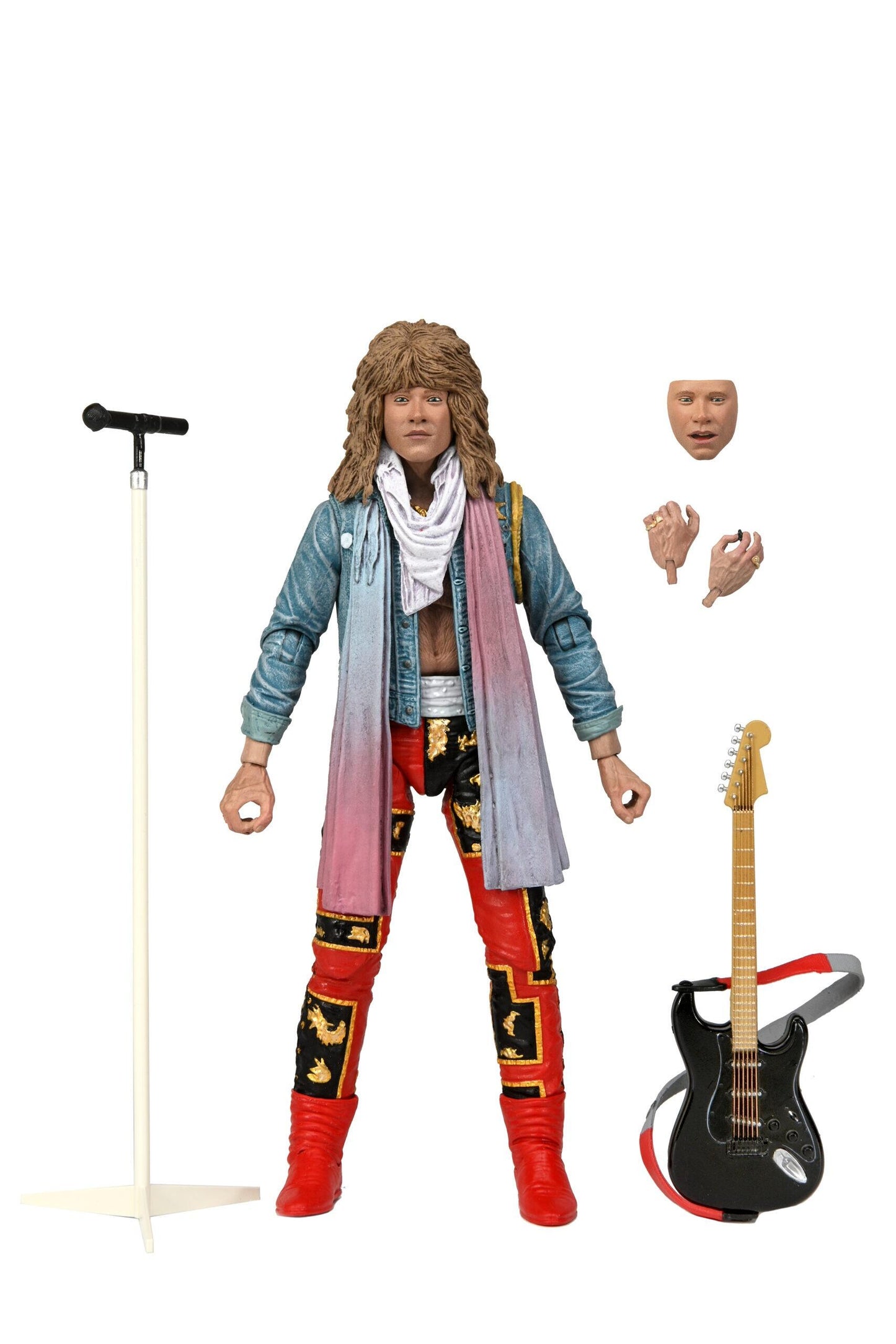 Bon Jovi Ultimate 7 Inch Scale Action Figure - Jon Bon Jovi (Slippery When Wet)