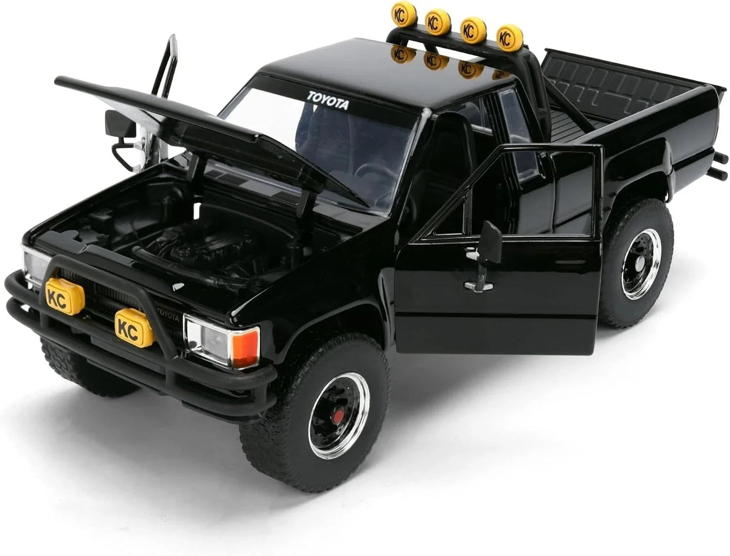 Back To The Future 1:24 Scale Jada Hollywood Rides Die Cast Vehicle - Marty's Skateboard & 1985 Toyota SR5 Pickup