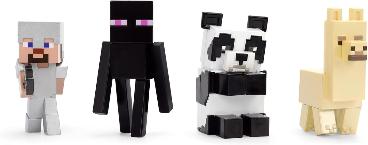 Minecraft 2.5 Inch Metal Die Cast Figs Wave 6 - 4 Pack