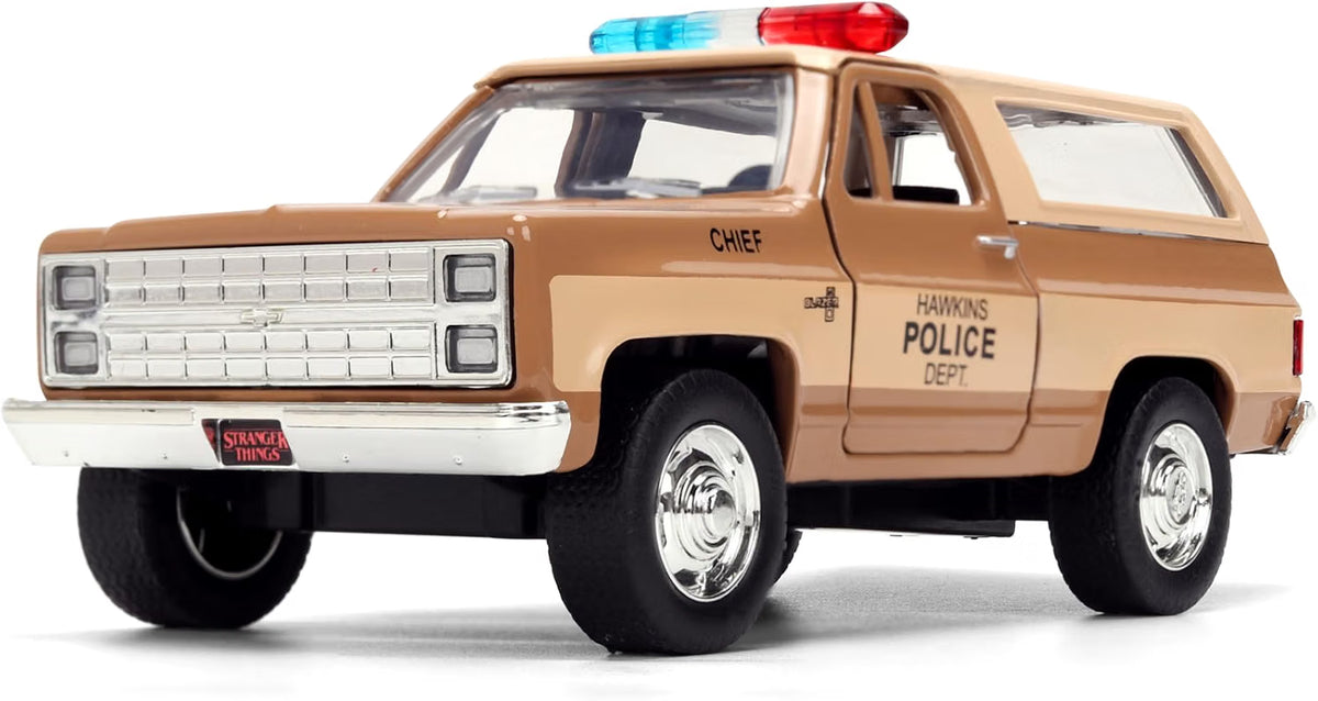 Stranger Things Hollywood Rides 1:32 Scale Die Cast Vehicle - Hopper's Chevy Blazer