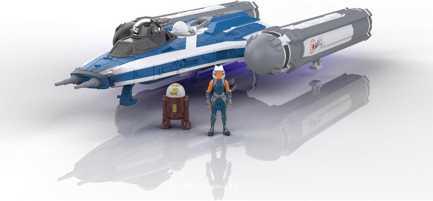 *PRE-ORDER Star Wars Micro Galaxy Squadron 5 Inch Vehicle Series 13 - BTL-B Y-Wing With Ahsoka Tano