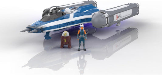 *PRE-ORDER Star Wars Micro Galaxy Squadron 5 Inch Vehicle Series 13 - BTL-B Y-Wing With Ahsoka Tano