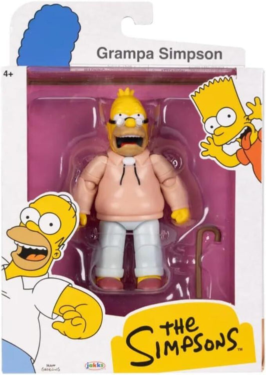The Simpsons 5 Inch Scale Action Figure Wave 5 - Grampa Simpson